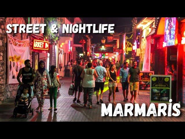 Marmaris Sokakları ve Gece Hayatı - Marmaris Street Walking Tour and Nighlife - Marmaris Turkey