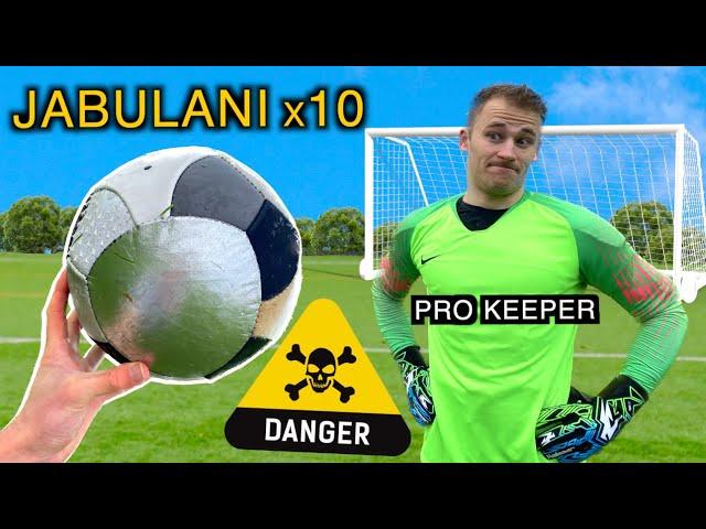 A Pro Keeper has NEVER Faced a Football like this... Until NOW