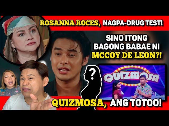 KILALANG PERSONALITY, MAY MATRONA!  OSANG, NANIGURO!  MAY BABAE SI MCCOY, ELISSE?  #QUIZMOSA