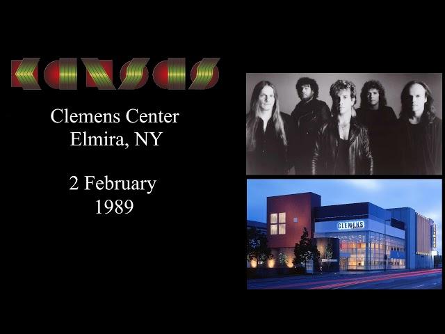 Kansas Live 1989 | Full Concert | 2 February | Clemens Center, Elmira, NY |