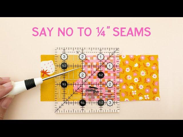 Why You Should Never Sew 1/4" Seams!