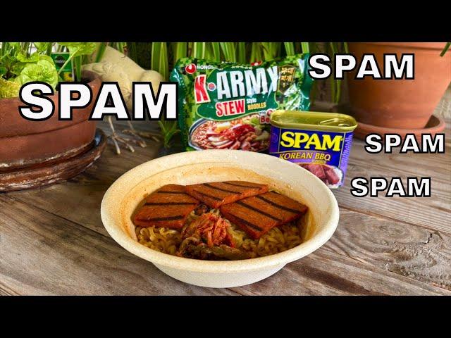 Korean BBQ SPAM | with K-Army Stew