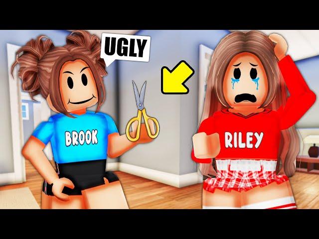 Being MEAN To My SISTER For 24 HOURS in Roblox Snapchat!