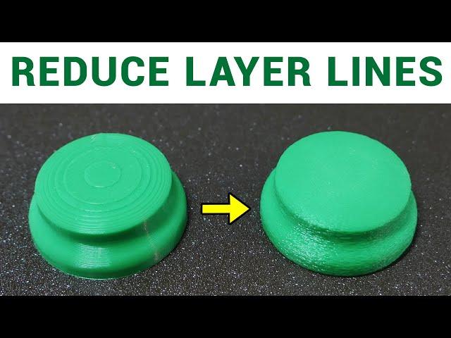 Five ways to reduce layer lines on your 3D prints - Adaptive layer height and more!