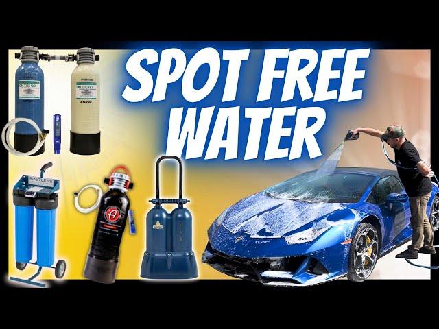 BEST BUDGET SPOT FREE HOME CAR WASH: Complete guide to Spot free water