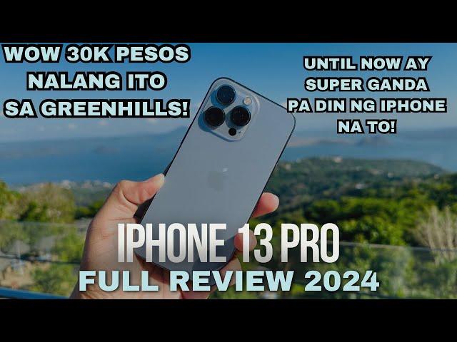 IPHONE 13 PRO FULL REVIEW IN 2024! - MAS PINA SULIT NA ANG PRICE NITO NGAYON! PERFECT PHONE TO BUY!?