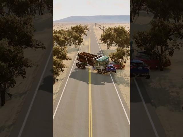 Realistic Highway Car Crashes #138  | BeamNG.drive  Gameweon