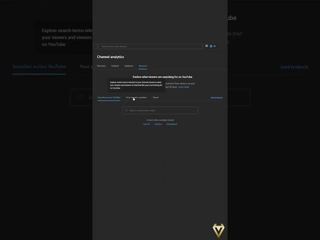 Maximize Your YouTube Presence With YouTube Studio Search Tool #shorts