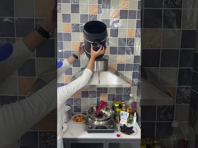 Finally invented the #exhaust fan#kitchengoodthings#juHome essentials #pipeline
