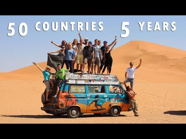 Bus Around The World - 50 countries in 5 years - VANLIFE