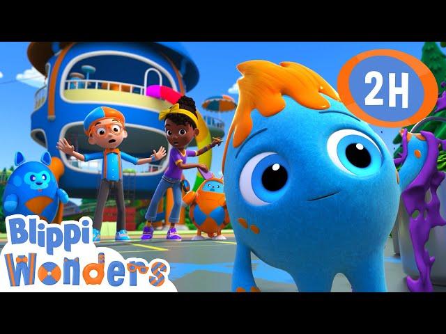 Curiosity Crew | Blippi Wonders | Preschool Learning | Moonbug Tiny TV