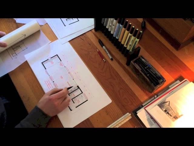 Architect's Design Process : Modern Barn Studio