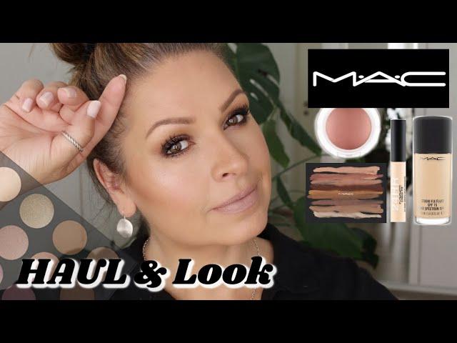 MAC HAUL und LOOK Ü40 mit Glow Play Blush u Art Library Palette in Nude Model I Mamacobeauty