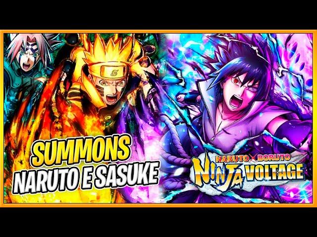 COMPREI O PASS E OLHA NO QUE DEU!!! SUMMONS / NARUTO X BORUTO NINJA VOLTAGE