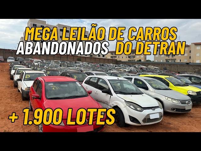 MEGALEILÃO DE VEÍCULOS ABANDONADOS DO DETRAN *Detran SP Bauru*