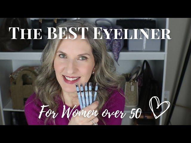 THE BEST EYELINER FOR WOMEN OVER 50| NO MORE STRUGGLES