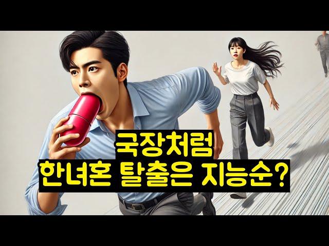 국장처럼 한녀혼 탈출은 지능순?