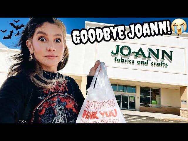 The END of JOANN Fabrics?! Another Halloween Store Bites the Dust!🫣 + Spend the Day Shopping w/ Me!