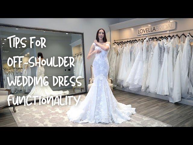 Tips to Consider Before Buying an Off-Shoulder Wedding Dress