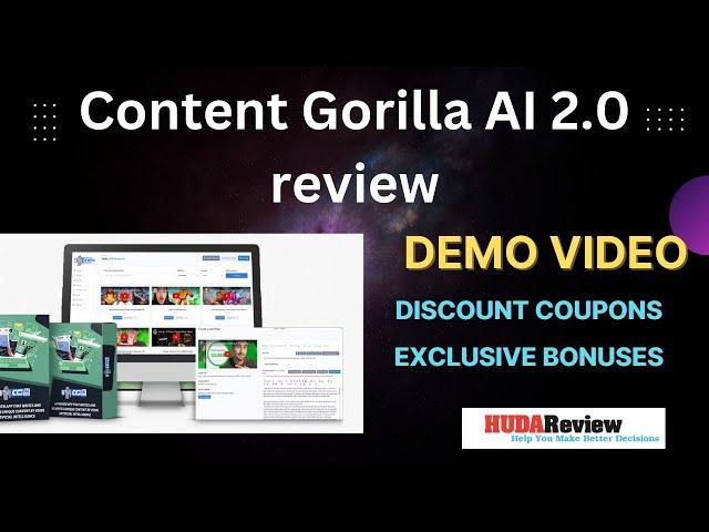 Content Gorilla AI 2.0 Review (created by Neil Napier): Don't miss my amazing bonus package for you
