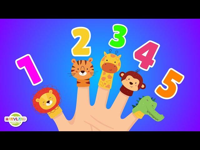 Learn to Count 1 to 10 Fingers and Toes | Counting Kids | Number song By Nanyland | Nursery Rhymes