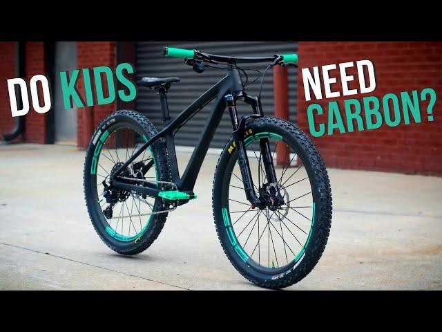 Why A Carbon Bike is So Important For A Kids Mountain Bike | A Guide To Build Your Kid A Dream Bike