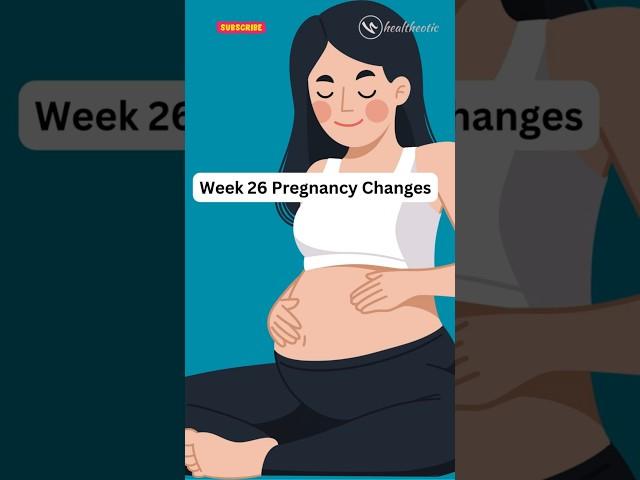 Week 26 Pregnancy Changes Explained!#pregnancy #fetusdevelopment #babyinwomb #pregnancyweek26 #fetus