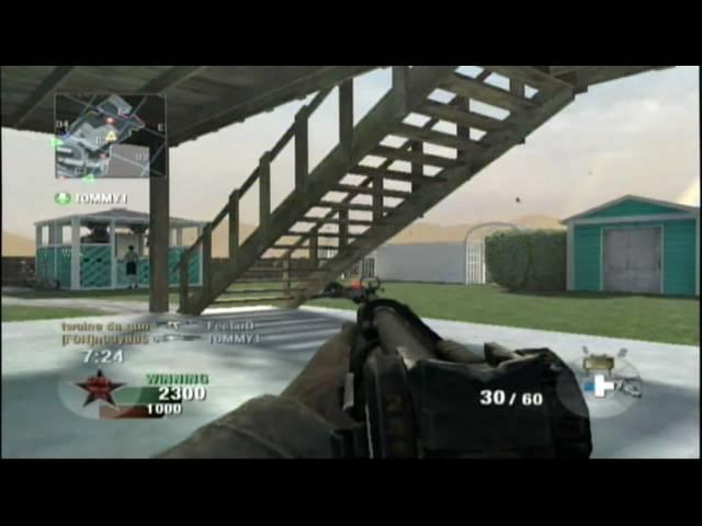 Call of Duty: Black Ops Wii Multiplayer Gameplay - TDM Nuketown