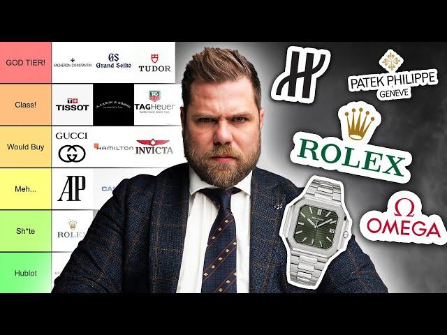 Watch Expert Brutally Ranks Watch Brands For 2024 (Harshest yet!)