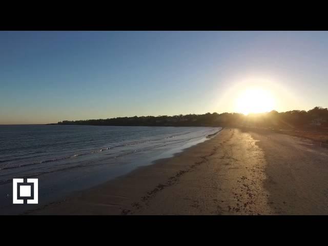 Evening Light at Easton's Beach | Newport, Rhode Island