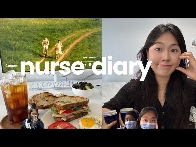 Nurse Vlog ‍️ | The Daily Grind of a New Nurse on Night Shifts, Working from Home, Homemade Meals!