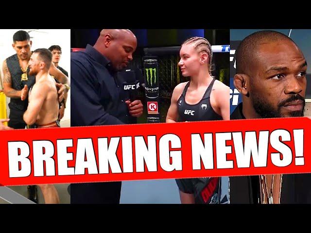 UFC fighter SLAPS COACH, Jon Jones predicts what will HAPPEN against Tom Aspinall, Amanda Ribas, UFC