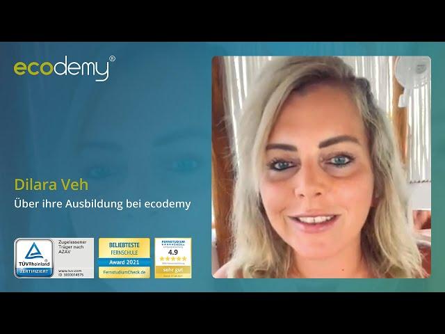 ecodemy Erfahrungsbericht | Dilara Veh über ihre Ausbildung bei ecodemy