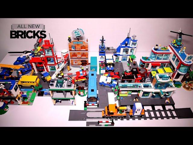 Lego City Road Plate Compilation Speed Build 2022