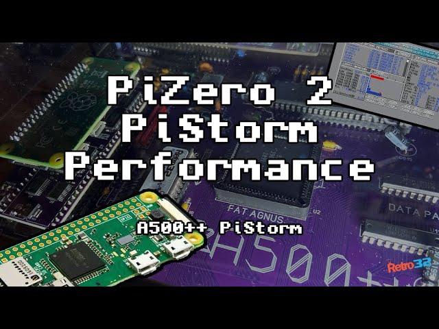 Amiga 500 PiStorm Pi Zero 2 Performance comparison benchmark SysInfo games