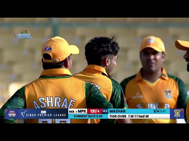 Sukkur Patriots vs Mirpurkhaas Tigers | First Leg Highlights | Match 8 | SPL