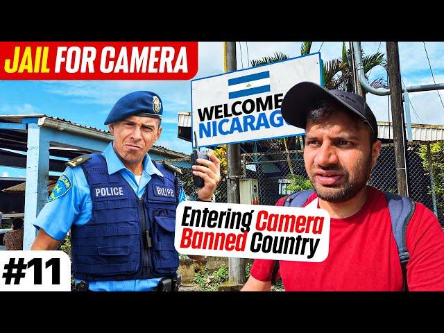 MOST SCARY BORDER CROSSING - Entry in Nicaragua 