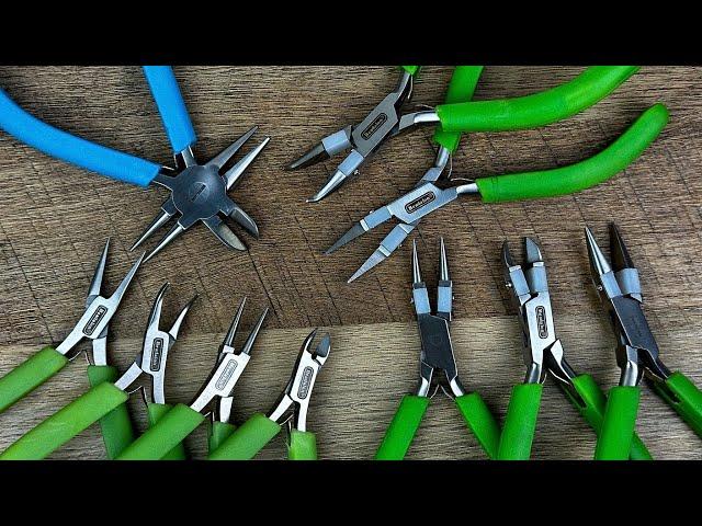 NEW PLIERS! - Beadalon Slim Line and Nylon Inner Jaw Plier Kit & Multiplier FIRST IMPRESSIONS!