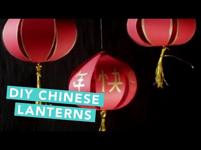 How To Make Chinese Lanterns | Easy DIY | Craft Factory