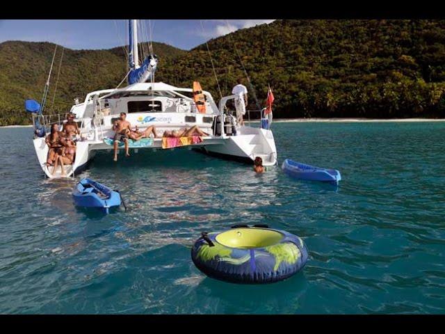 Breanker Crewed Catamaran Charter | British Virgin Islands Crewed Catamaran Charter