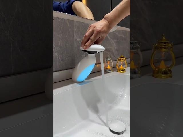 Luxury home style smart washbasin taps #shortvideo #homedecor #shorts #youtubeshorts #ytshorts