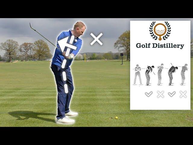 How to Stop Lifting Up to Stop Thinning or Topping Golf Shots