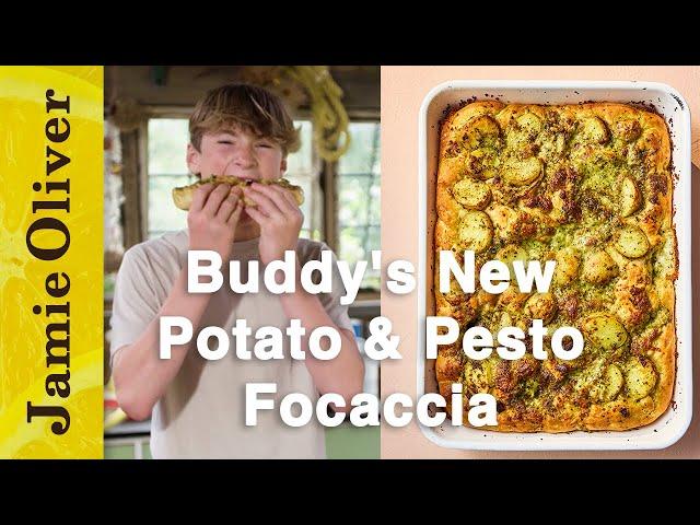 Pesto Focaccia | Buddy Oliver