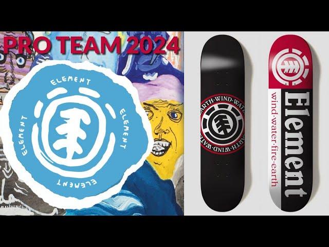 ELEMENT SKATEBOARDS PRO TEAM 2024 | Brandon Westgate, Jaakko Ojanen, Apse, Mendonça | Team Spotlight