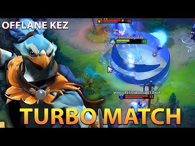 Experimenting Kez in Turbo Match!! Offlane Kez Gameplay in Dota 2