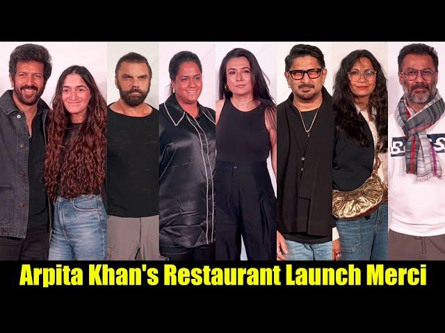 Arshad Warsi, Sohail Khan, Ekta Kapoor & More At Arpita Khan's Restaurant Launch Merci