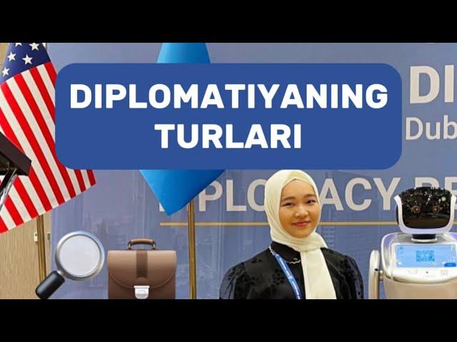 DIPLOMATIYA TURLARI HAQIDA 1-QISM | ASK DIPLOMAT LOYIHASI