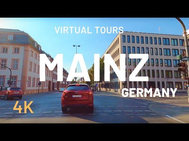 MAINZ driving tour  Germany HD Video Tour Travel Vlog