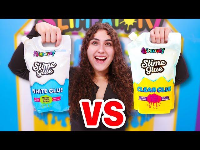 Gallon of slime vs Gallon of slime - Basic Slime vs Cloud Slime!!