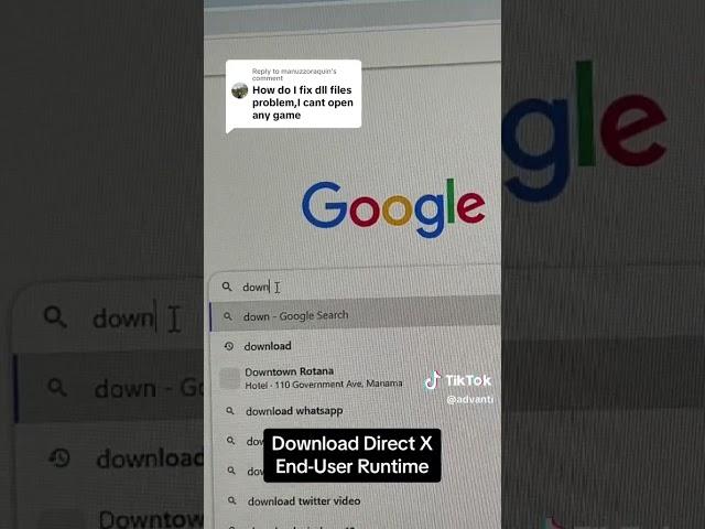 This is how to fix missing dll files to play games! 